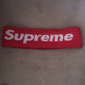Authentic Supreme New Era head band.